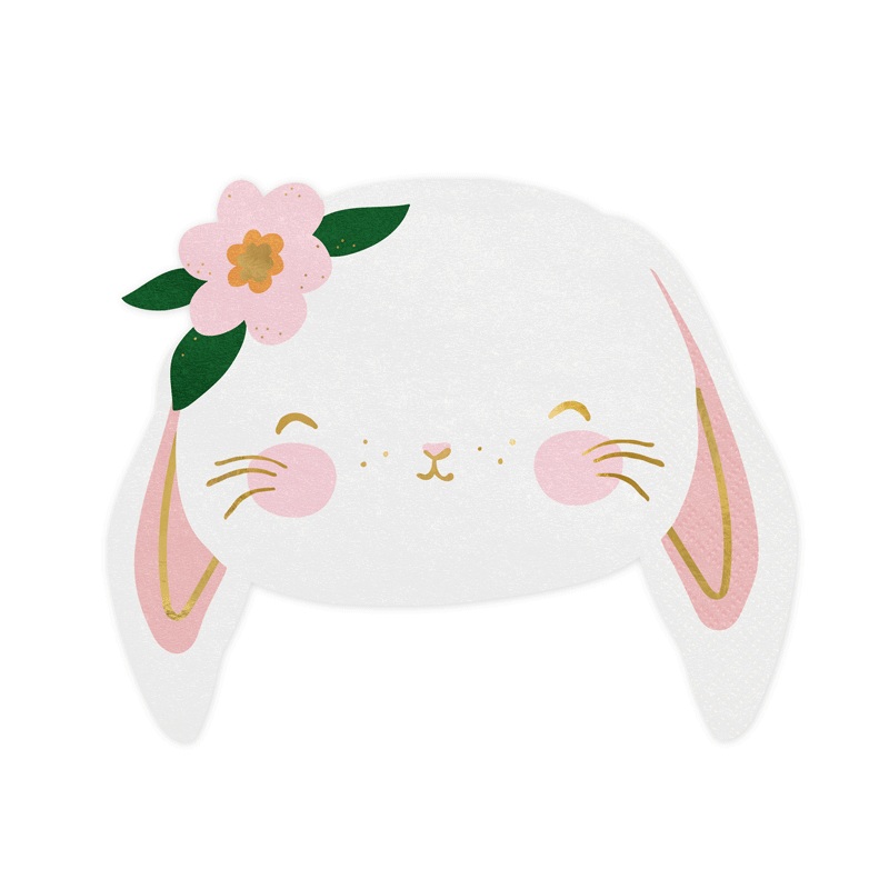 Rabbit Napkins 20pk
