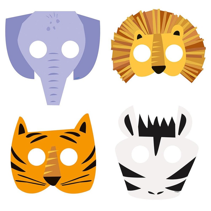 Safari Masks 8pk
