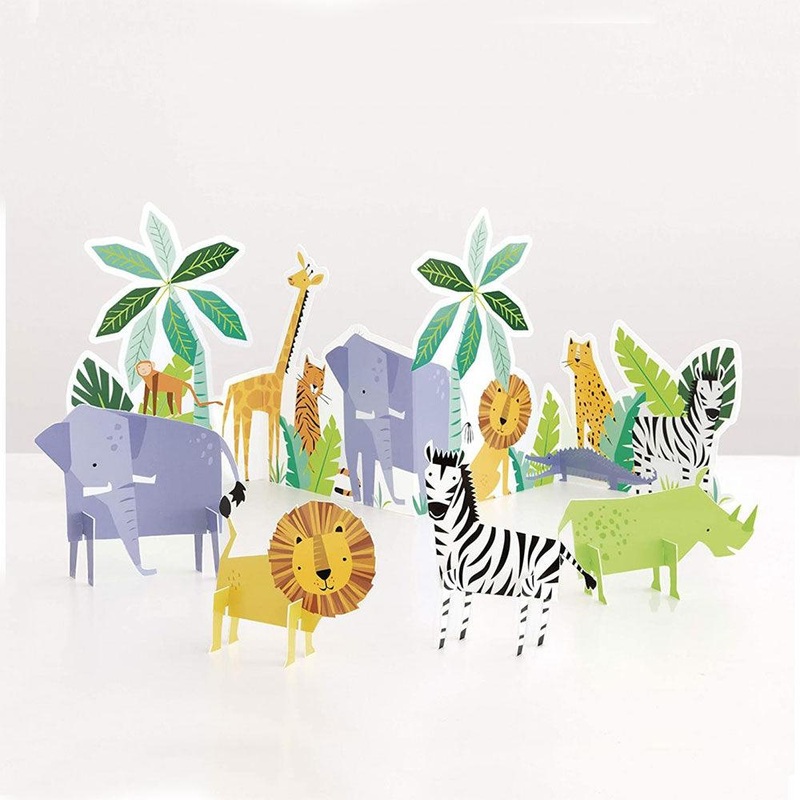 Safari Table Decoration Kit 5pk
