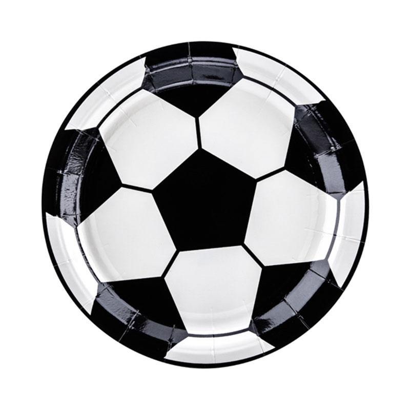 Soccer Plates 6pk