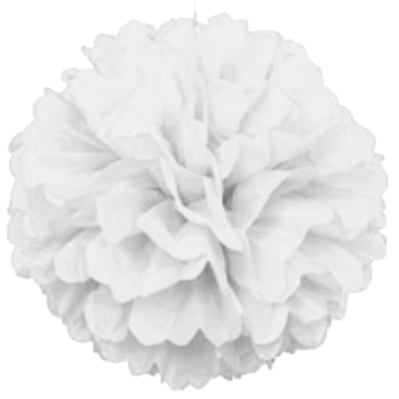 White Pom Pom (Puff Ball)