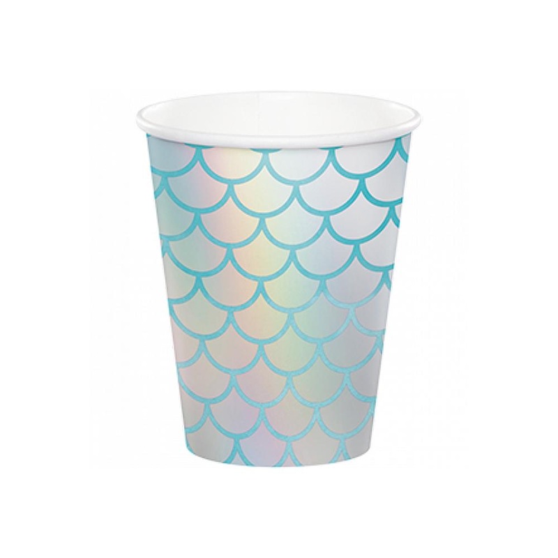 Mermaid Scale Cups 8pk