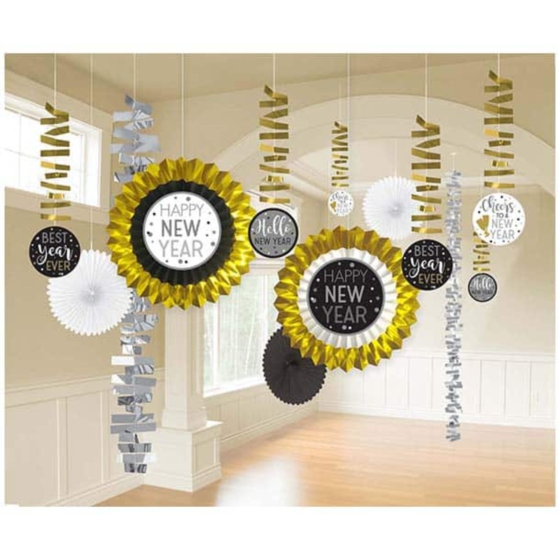 New Years Hanging Decor Kit