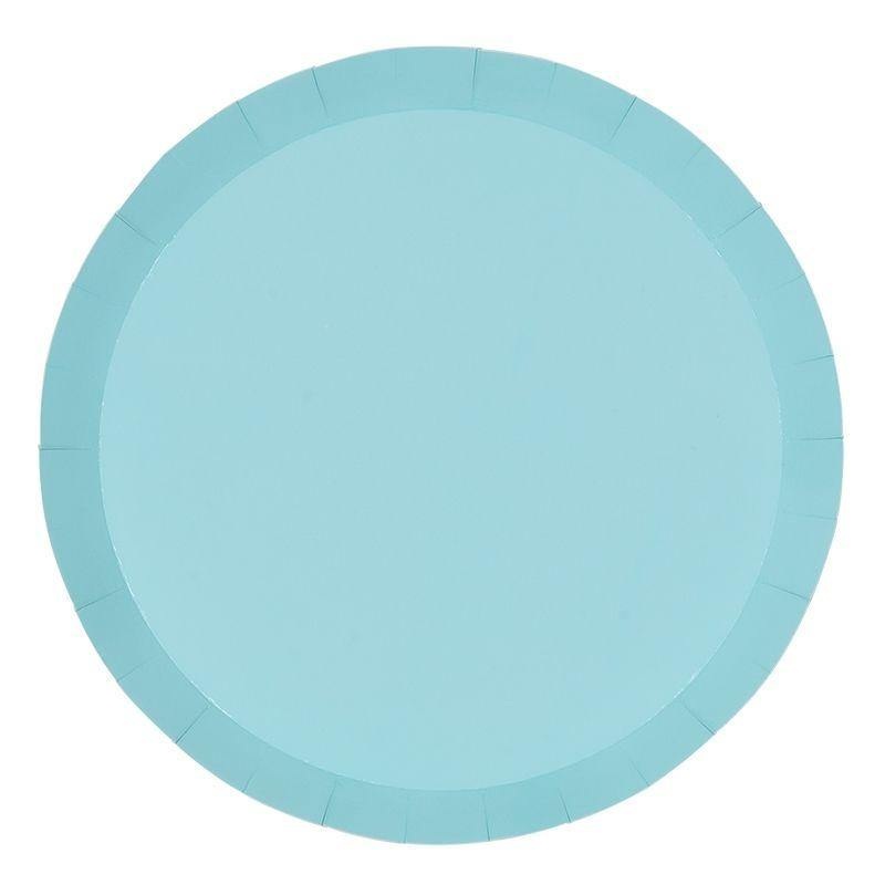Pastel Blue Large Plates 20pk