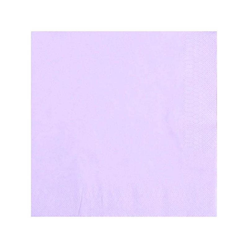 Pastel Lilac Napkins 40pk