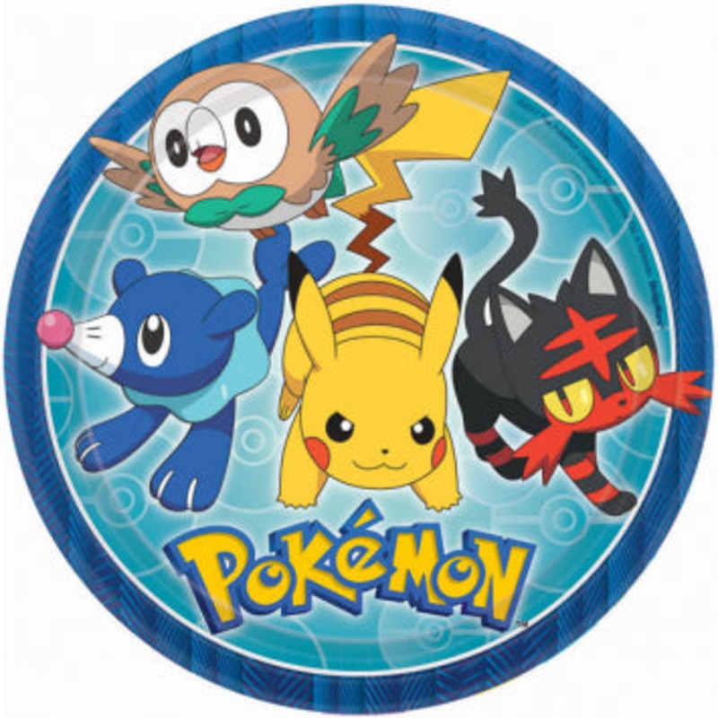 Pokemon Dinner Plates