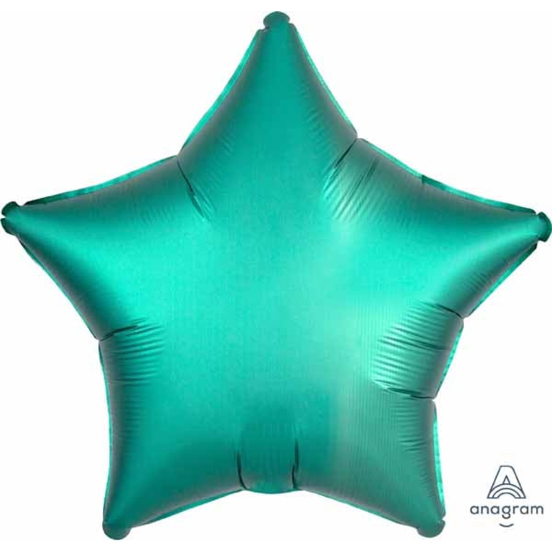 Satin Jade Star 18" Foil Balloon