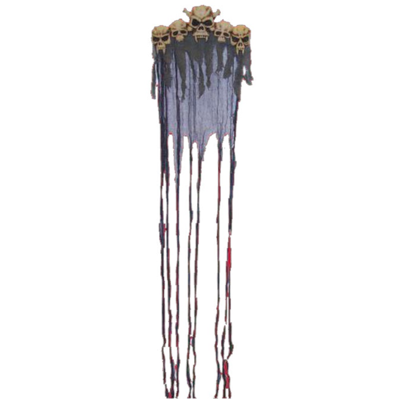 Small Skull Door Curtain
