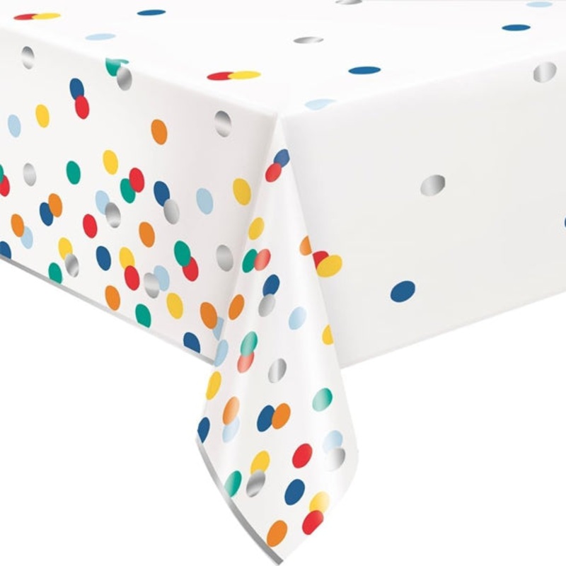 Birthday Dots Table Cover