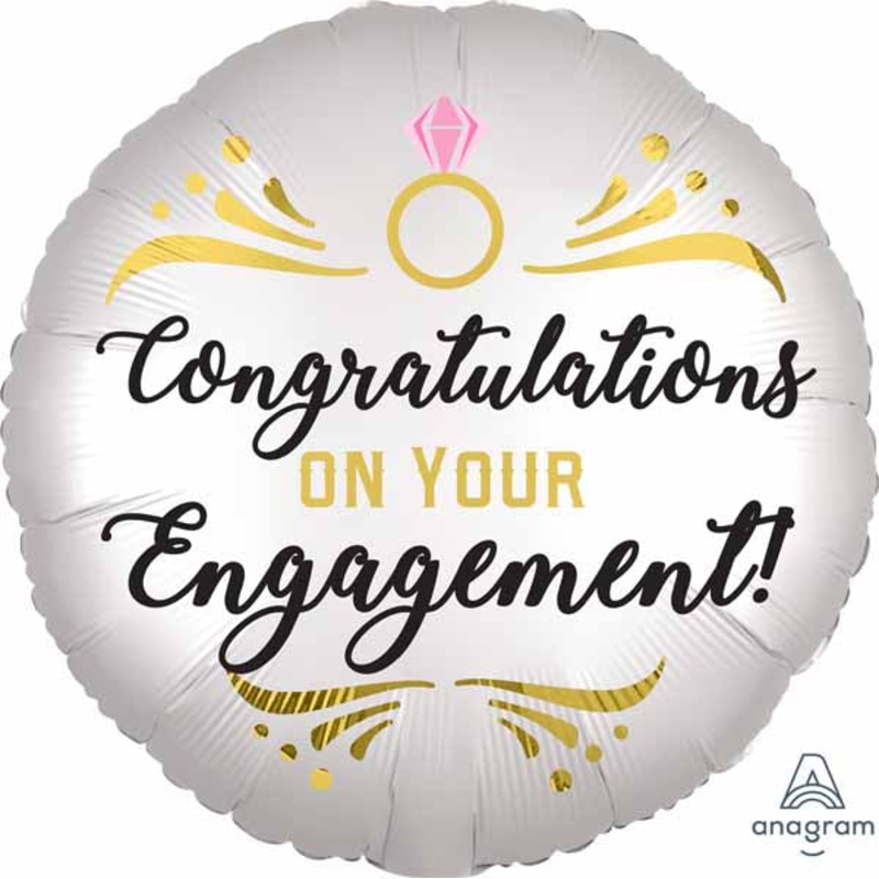 Congrats...Engagement 18" Foil Balloon