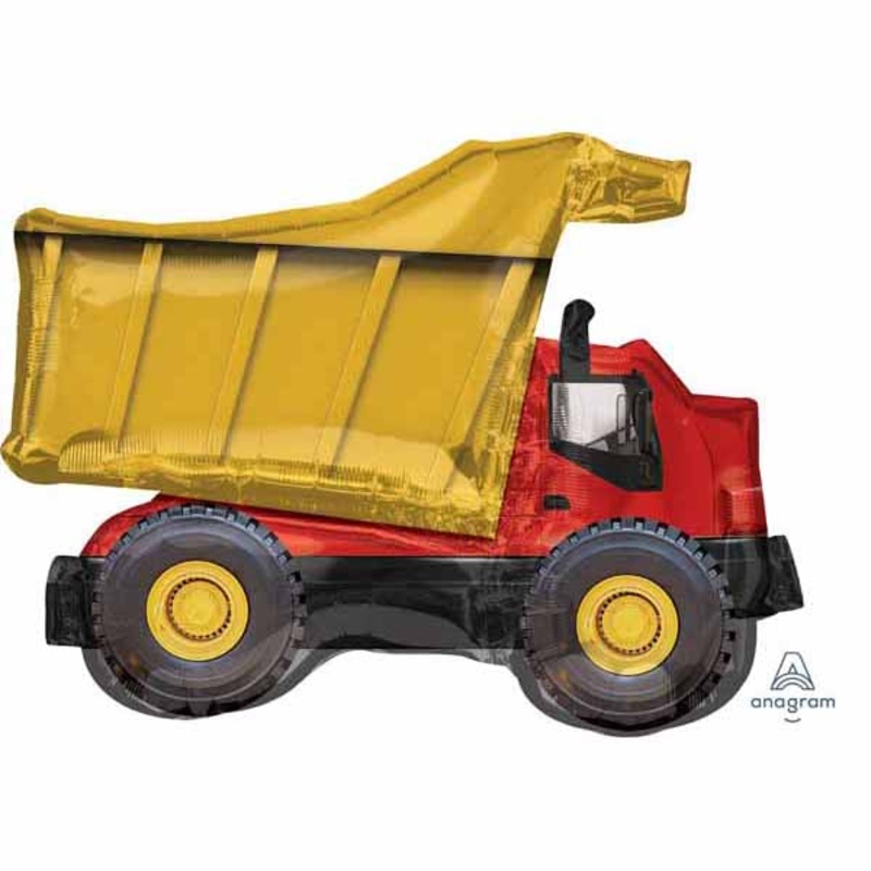 Dump Truck 32" Foil Balloon