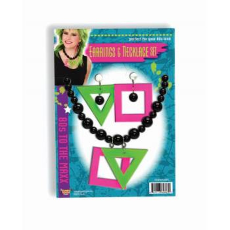 Eights Necklace and Earrings