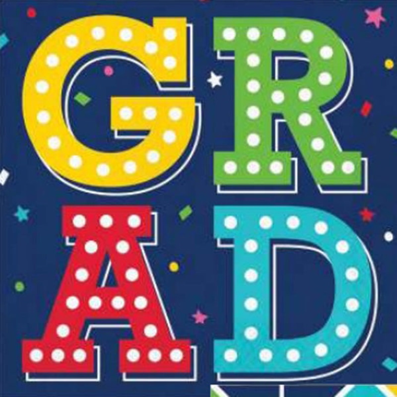 Glad to be Grad Luncheon Napkins