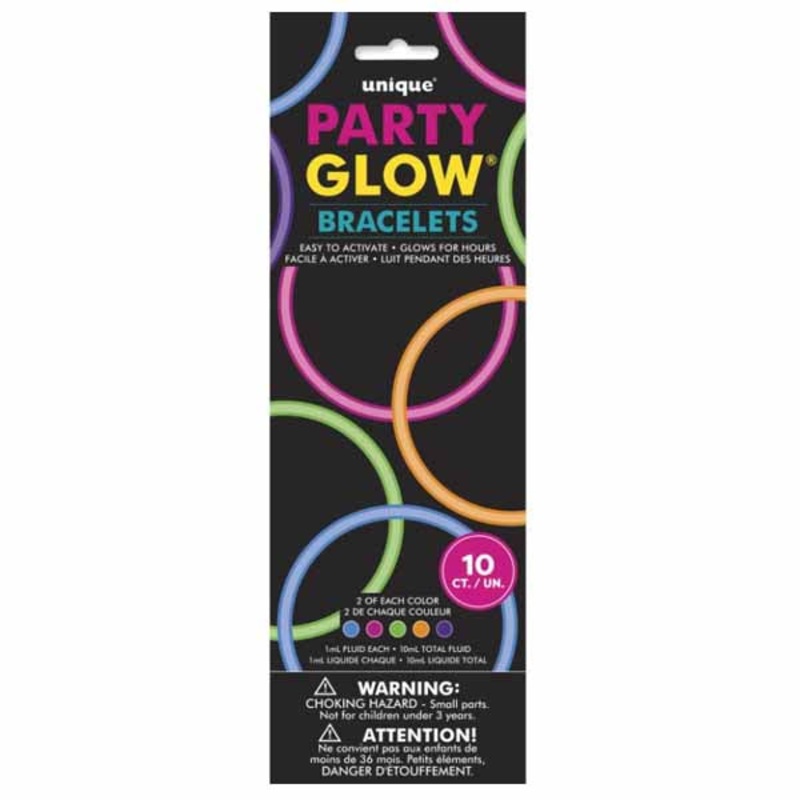 Glow Bracelets - 10ct