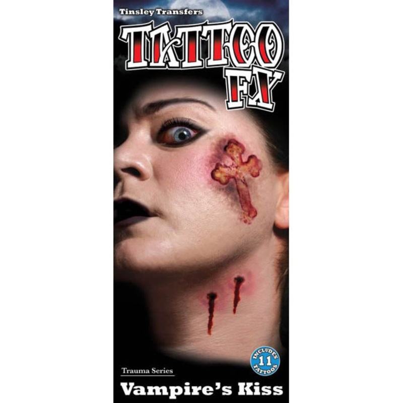 Vampire Kiss Tattoo