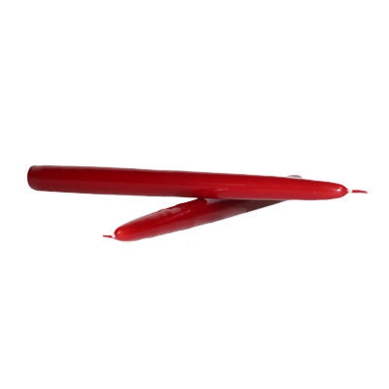 10" Taper Candle - Burgundy