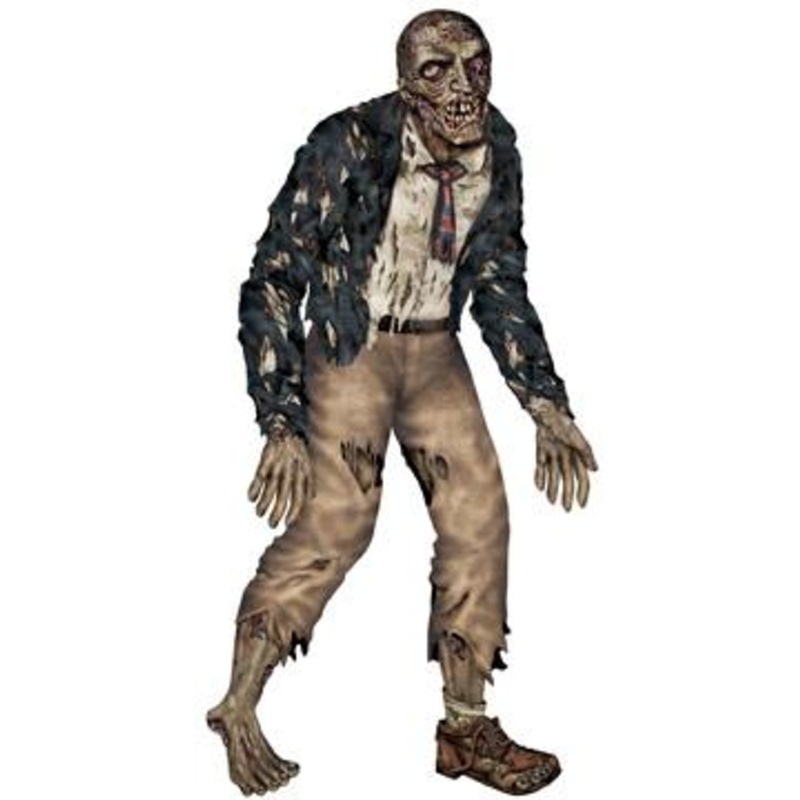 6ft Zombie Boy Cutout