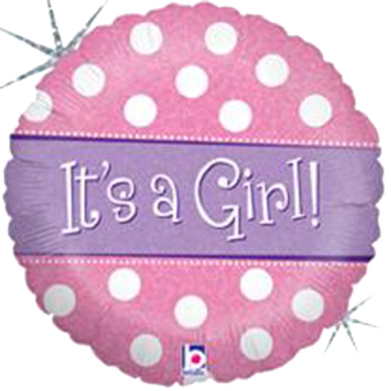 It's A Girl 18" Foil Balloon