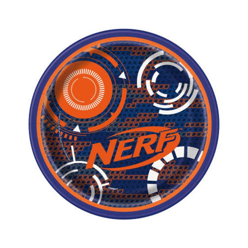 Nerf Party Dessert Plates