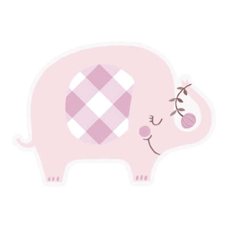 Pink Elephant Invitations