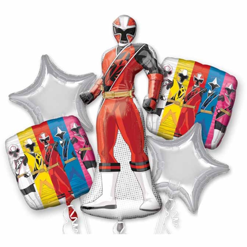 Power Rangers Foil Balloon Set