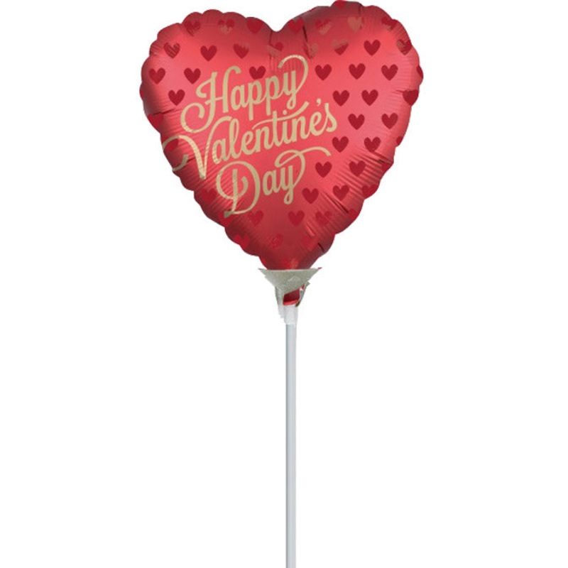 Sangria Valentine 9" Microfoil Balloon