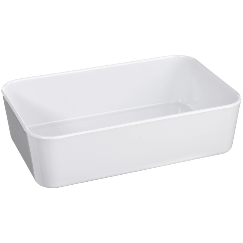 Square Dish - White