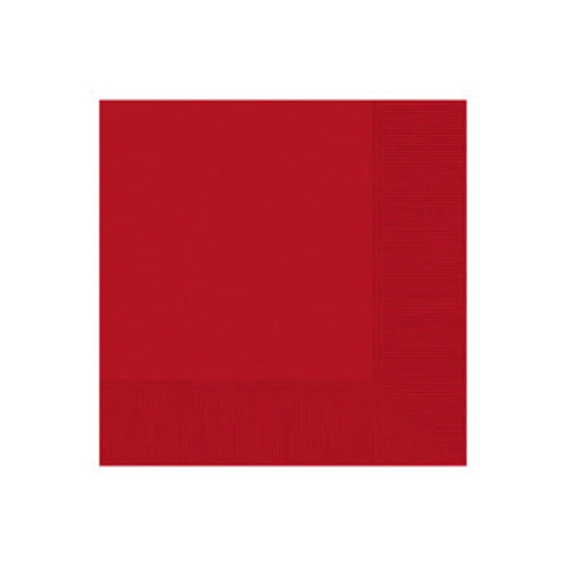 Apple Red Beverage Napkins