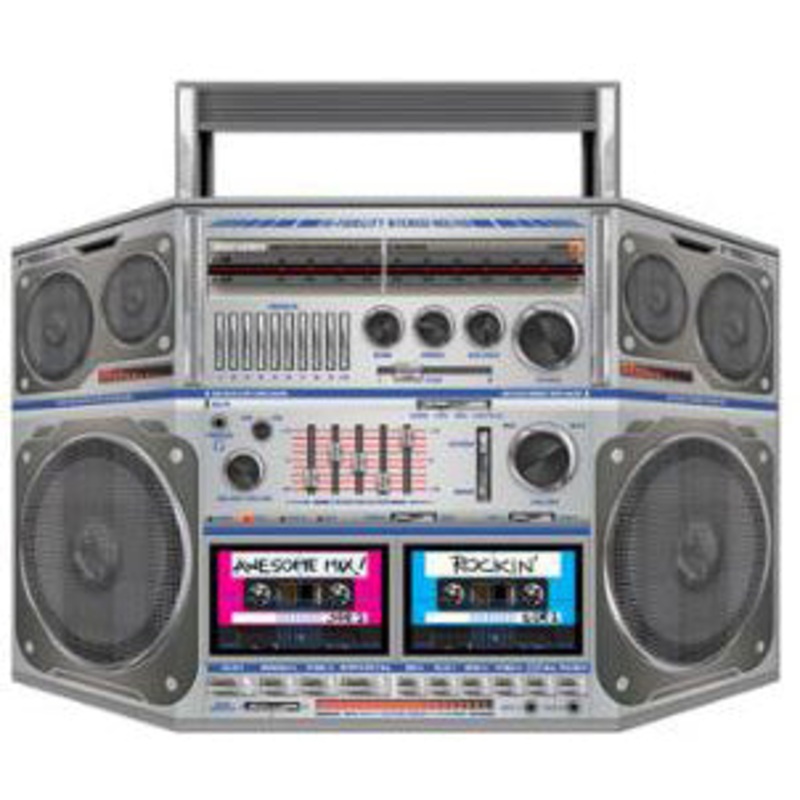 Boombox Photo Prop