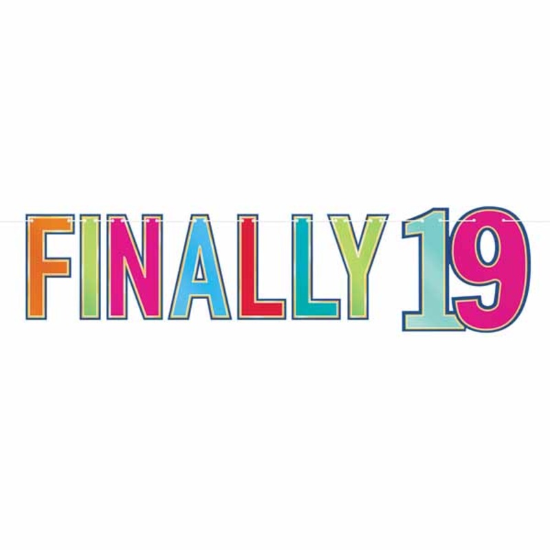 Finally 19 Banner
