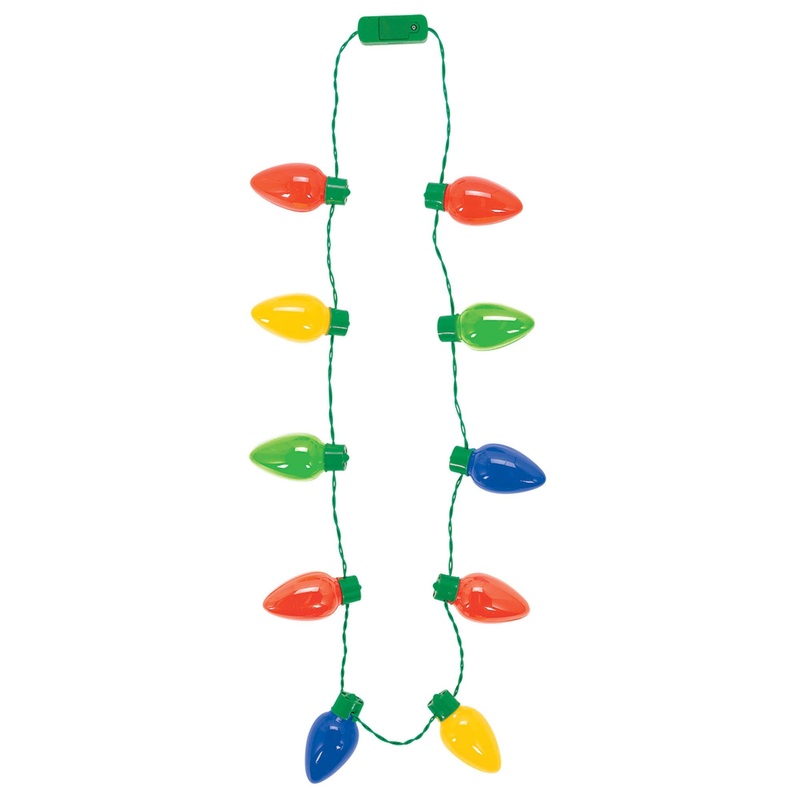 Jumbo Christmas Light Necklace