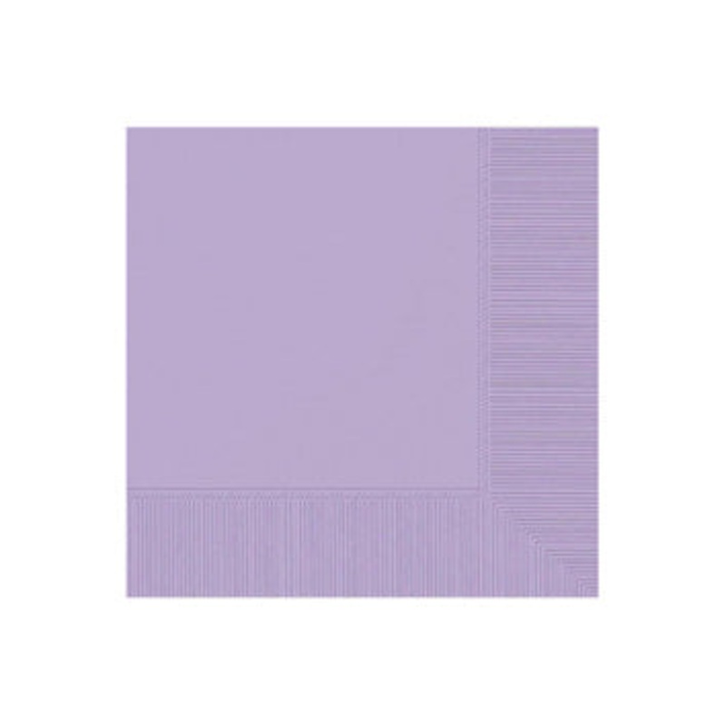 Lavender Beverage Napkins - 40ct