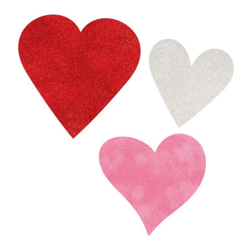 Mini Glittler Cutouts - 6ct