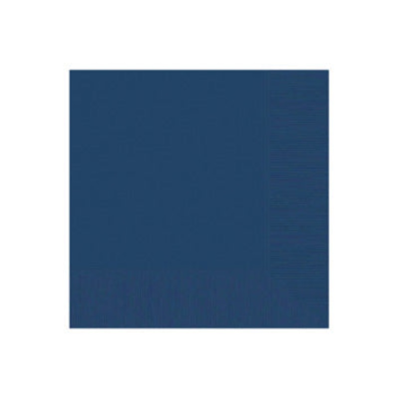 Navy Blue Beverage Napkins - 40ct