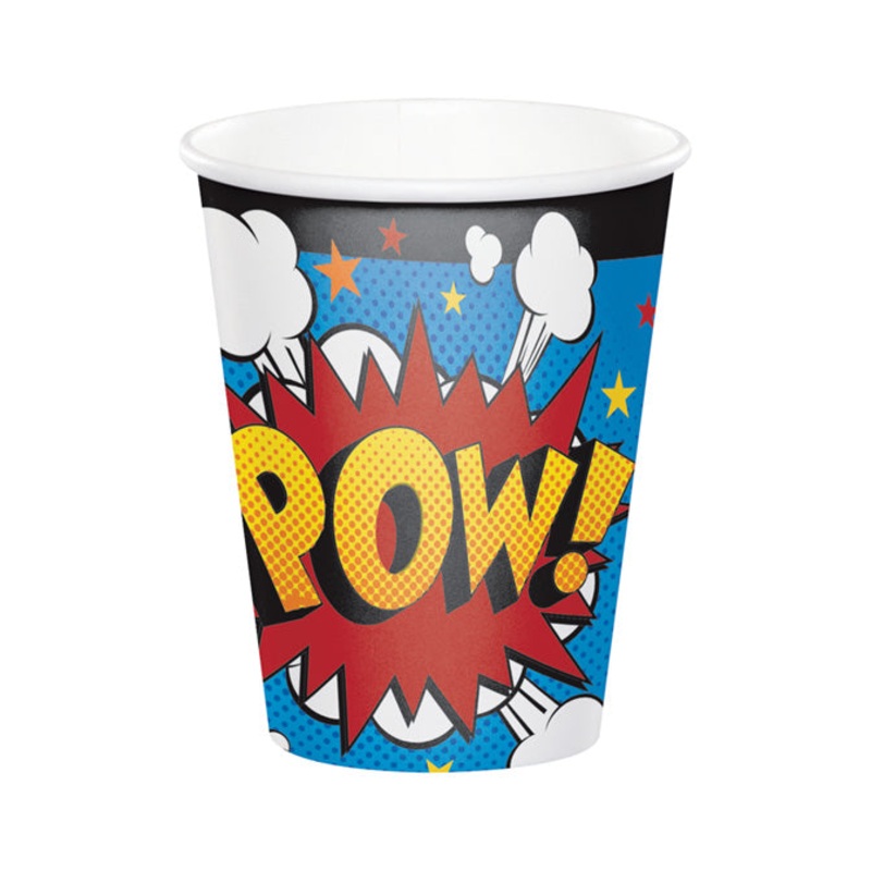 Superhero Party 9oz Cups