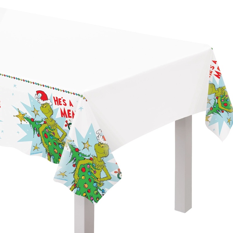 The Grinch Table Cover