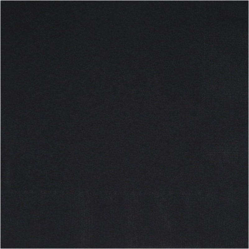 Black Luncheon Napkins - 20ct