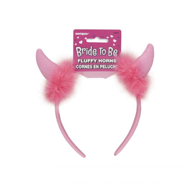 Bride to Be Fluffy Horns