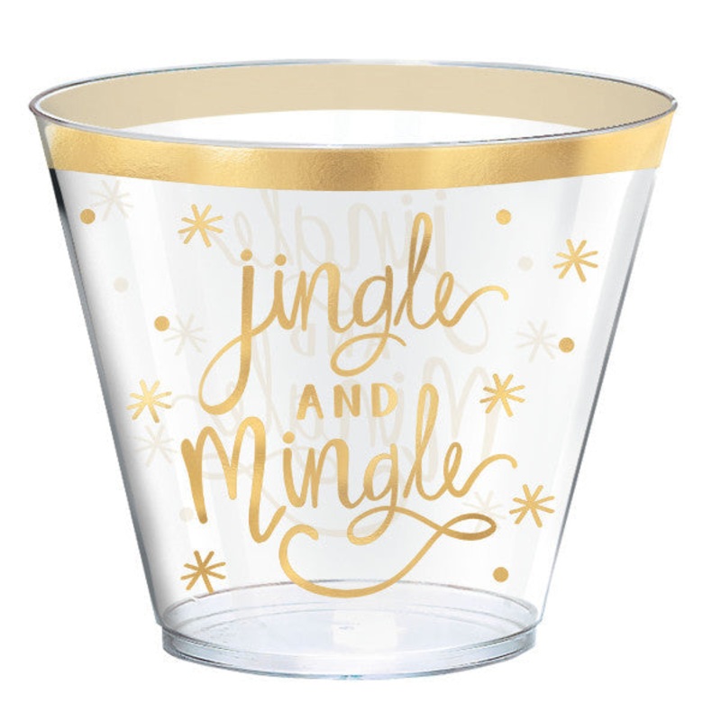 Jingle and Mingle 9oz Cups
