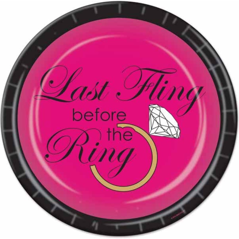 Last Fling Dinner Plates