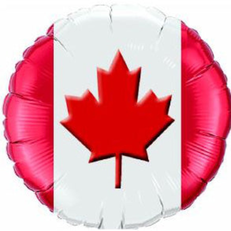 Maple Leaf 18" Foil Balloon