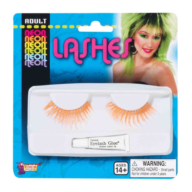 Neon Eyelashes - Orange