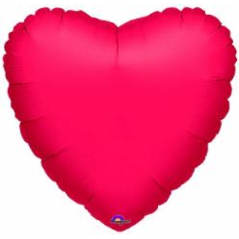 Red Heart 18" Foil Balloon
