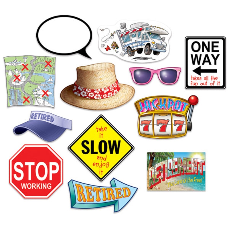 Retirement Photo Props