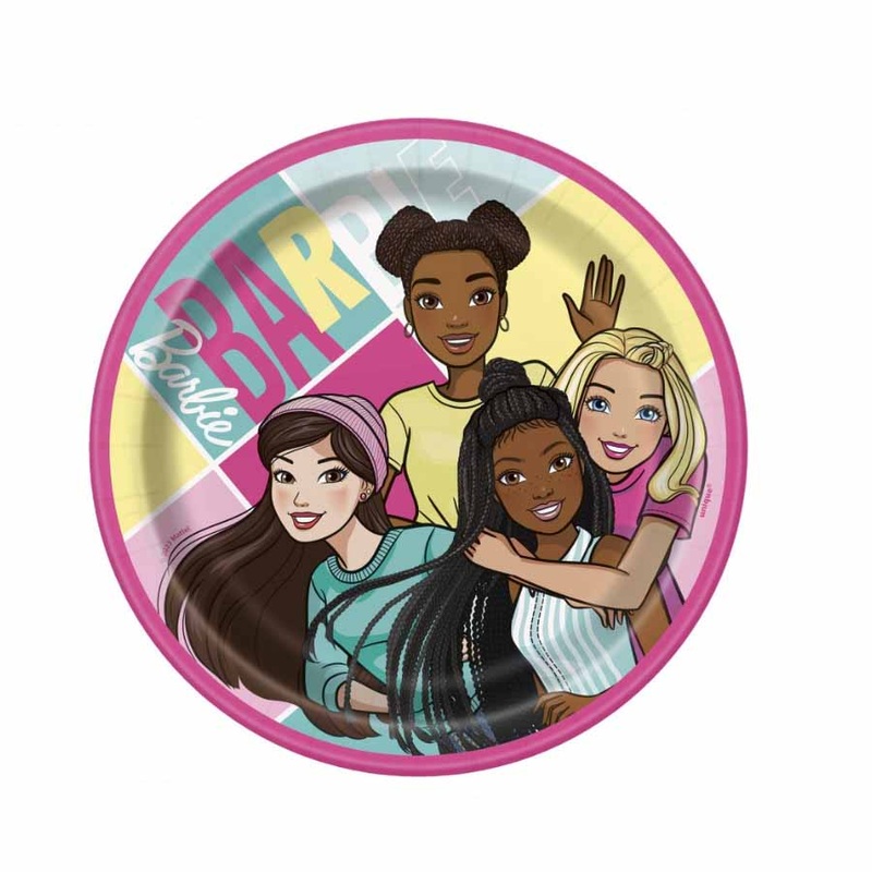 Barbie Dessert Plates - 8ct