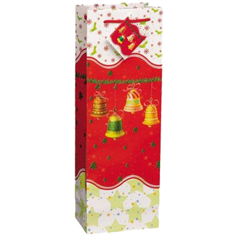 Holiday Spirits Wine Gift Bag