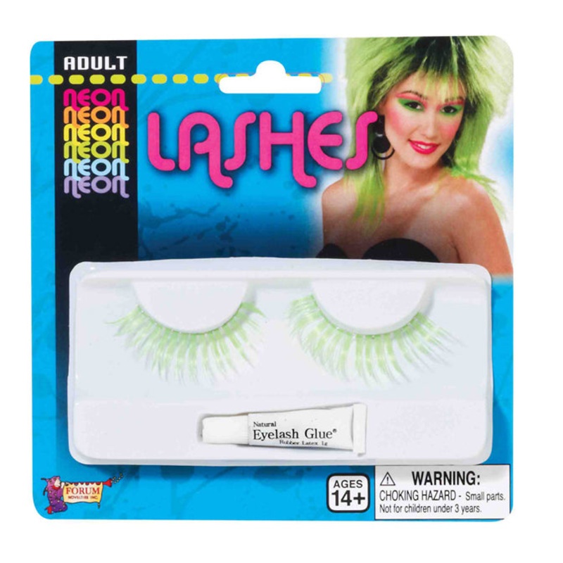 Neon Eyelashes - Lime Green