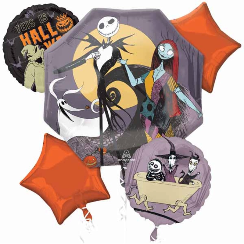 Nightmare Before Christmas Foil Balloon Set