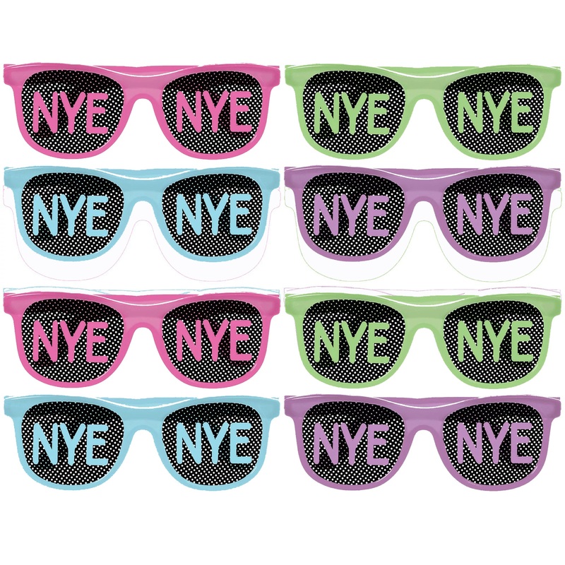 NYE Neon Glasses