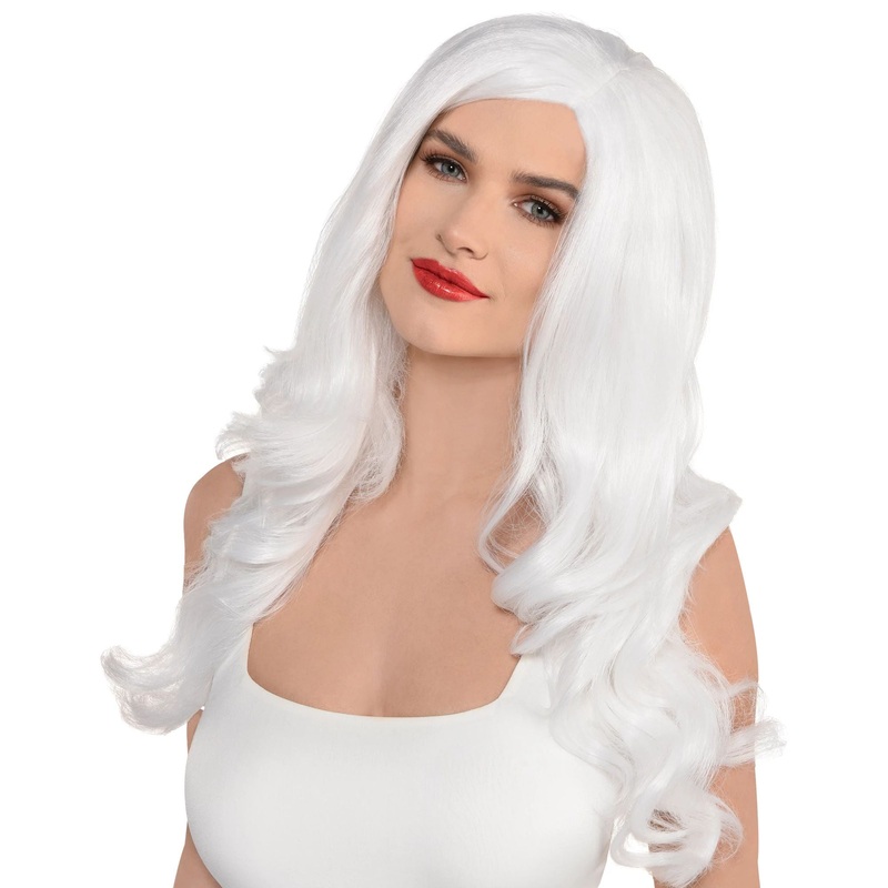 White Glamour Wig